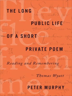 cover image of The Long Public Life of a Short Private Poem